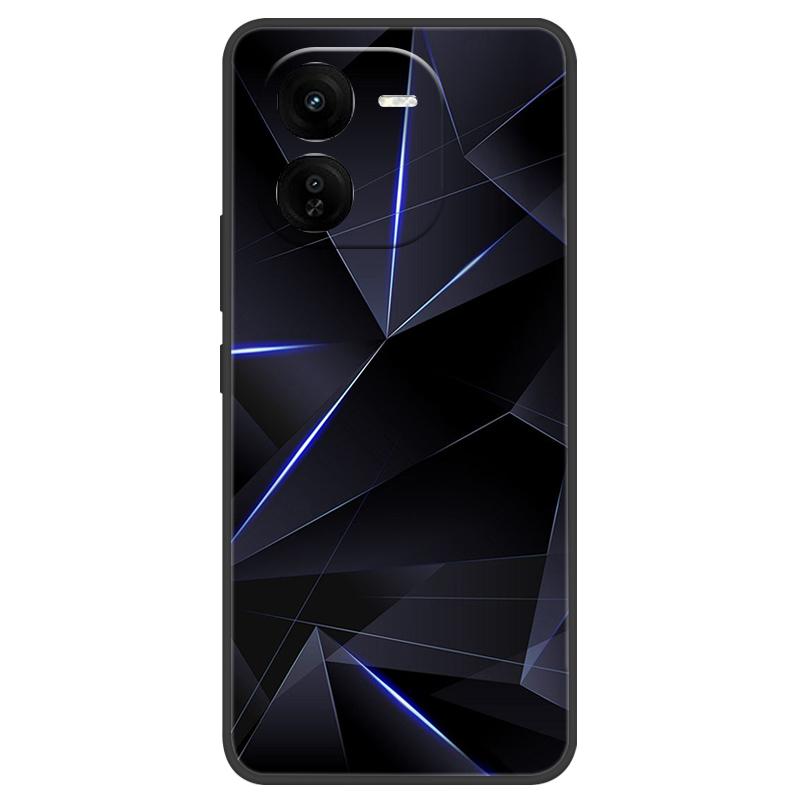 Для Vivo IQOO Z9x Чехол Силиконовый Роскошный Космический Мягкий Бампер для Vivo IQOO Z9 Turbo Чехол для Телефона TPU Funda Для IQOOZ9 Turbo Модный
