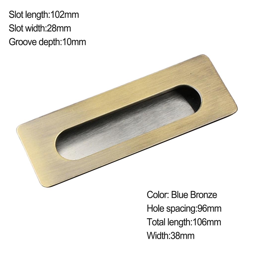 С винтами ручка шкафа цинковый сплав прорезная утопленная ручка 1 шт скрытая ручка удобная для мебели практичная