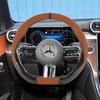 38 см Чехол на руль автомобиля для Mercedes Benz GLC Coupe C254 GLC300 400 AMG 2016 2017 2018 2019 2020 2021 2022 2023 2024 2025