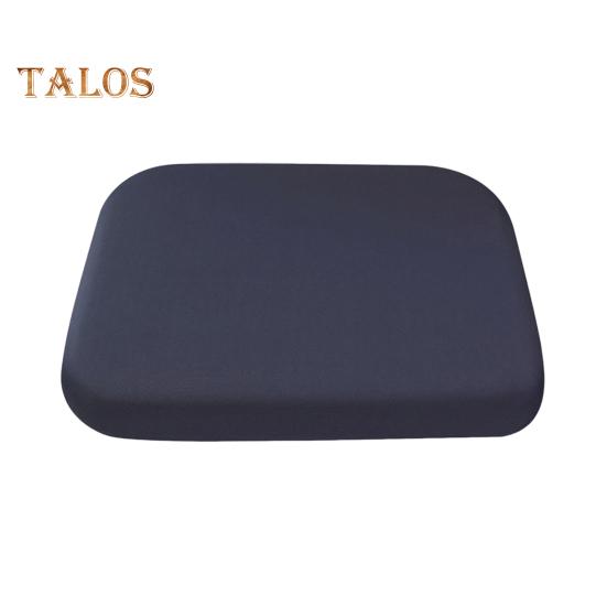 Подушка для сиденья из пеноматериала с эффектом памяти и завязками, медленный отскок, нескользящий моющийся чехол Fours Seasons, эластичный квадратный коврик для сидения в автомобиль, домашний офис