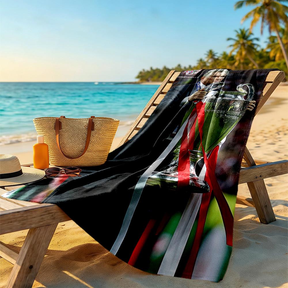 Bayern Munich Beach Towel Super Soft Microfiber Quickdry Fabric Comfortable Lightweight