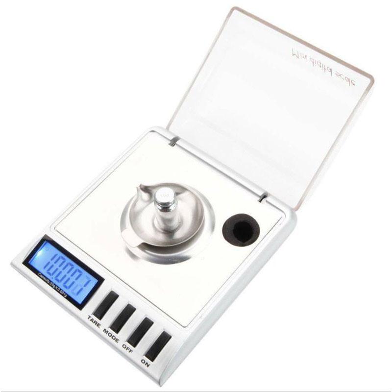 20g/0.001g Jewellery Scale Mini Digital Pocket Scale High Precision Diamond Gem Gold Balance Scale Household Kitchen Weighing