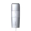 SALONIA Flash Crystal Silk Epi Hair Removal Device for Men and VIO Light Beauty Device Silver Women, Compatible, SAL22205SL,