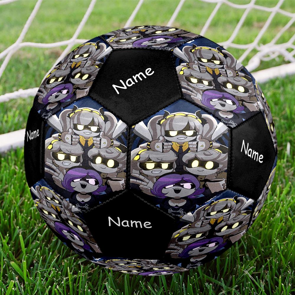Custom Name Murder Drones Theme Size 5 Soccer Ball, Suitable for Both Indoor and Outdoor Matches, a Gift Suitable for Everyone.