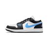 Air Jordan 1 Lake Blue Support Низкие Винтажные Баскетбольные Кроссовки Унисекс Синий Белый 553558-165(Команда282-)