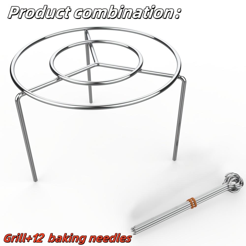 1 набор из нержавеющей стали для гриля и шампуров, 12/24/36/48 игл, набор для барбекю, фритюрница, духовка, гриль, шампуры, кухонные принадлежности