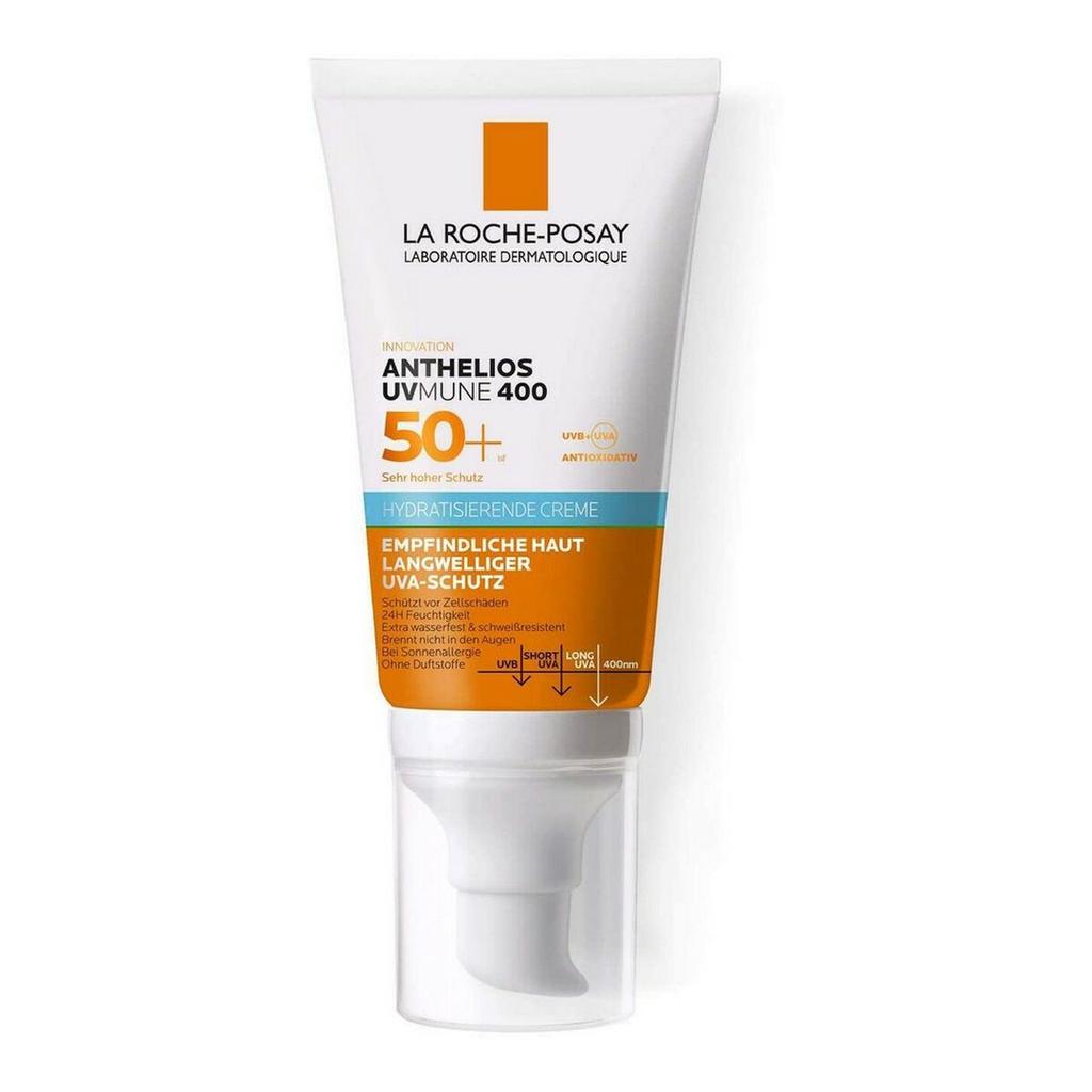 La Roche-Posay, Anthelios UVMune 400, Hydrating, Cream, Face, SPF 50+, 50 ml