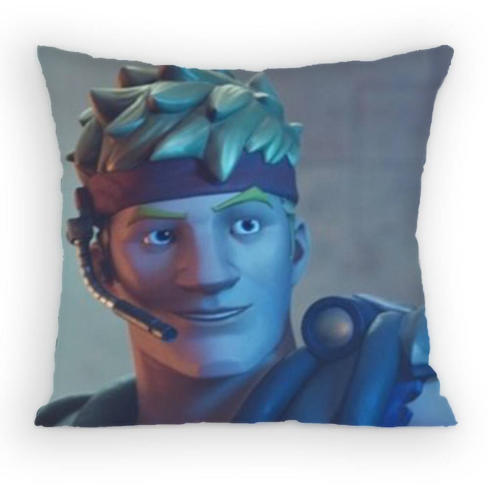Game Character Fortnite Jonesy Pillow Case Sofa Living Room for Bedroom car Headboard Backrest Cushion Square Cushion Nap Time