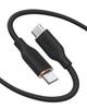 Anker PowerLine III Flow Anker with Cable USB PD Silicone Compatible with iPhone Galaxy iPad MacBook and More Midnight USB-C & USB-C Cable,