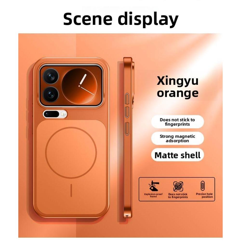 Для Xiaomi 17 Pro Max Чехол Твердый ПК AG Матовый Для MagSafe Магнитная Защитная Задняя Крышка Чехол Для Xiaomi 17 Pro Чехол для телефона