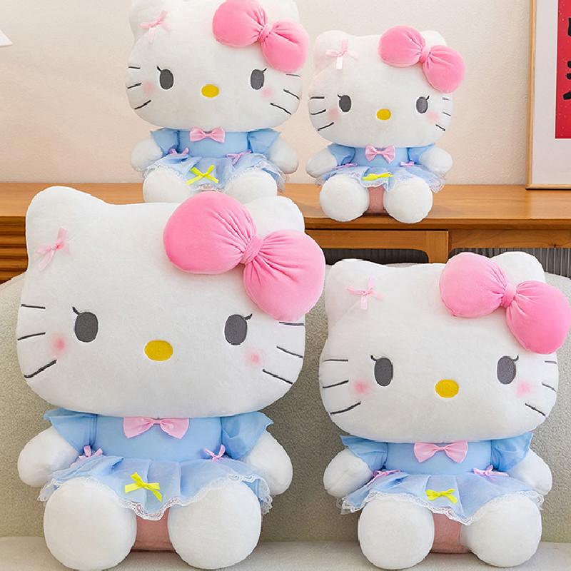 Cute Dress Bow Plush Doll Toy Pillow Children Toy For Gift Kid