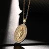 Fashion Micro-Set Multi- Zircon Necklace Pendant Jewelry For Women