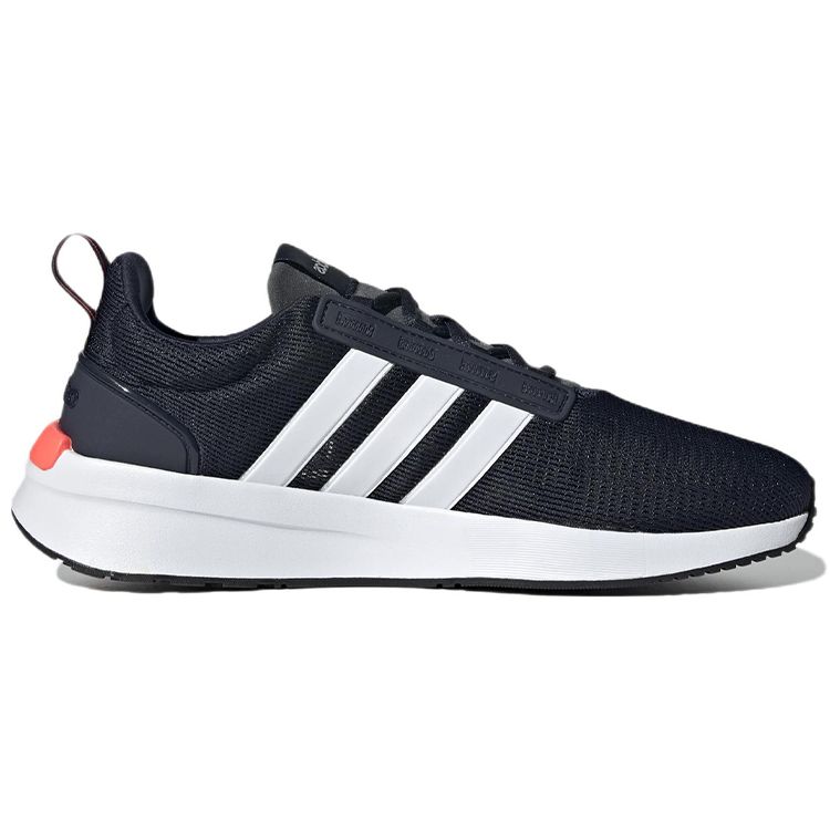 Adidas Neo Racer TR21 Удобная Ткань Нескользящие Прочные Низкие Кроссовки для Бега Мужские Кроссовки Серый Белый GX0653