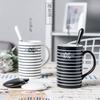 Новая керамическая кружка модная чашка для кофе с молоком офисная кружка для воды парная керамическая кружка