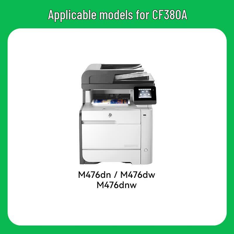 Compatible CF380A Toner Cartridge for HP LaserJet Pro MFP M476 Series