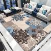 Ethnic Style Bedroom Carpet Persian American Retro Carpets Large Area Living Room Decoration Rugs Cloakroom Lounge Rug Washable