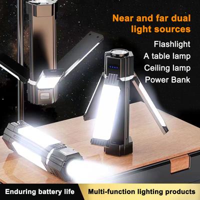 Наружный складной походный фонарь с крючком, многофункциональный аварийный рабочий фонарь, палаточный светильник, походный светильник