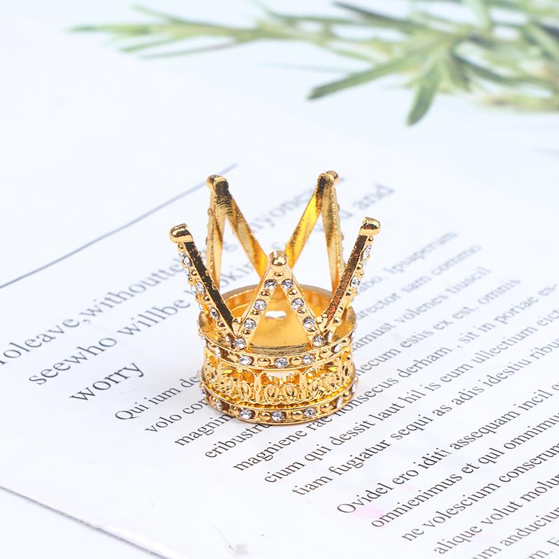 Аксессуары для кукол Металлическая корона Головной убор Аксессуары для волос для кукольного домика Игрушка