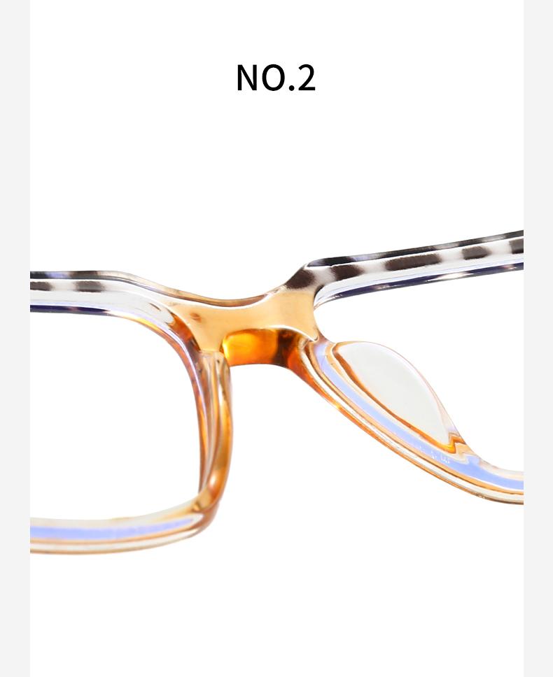 Очки с защитой от синего света для женщин, ножки из ПК, модные, ретро, цвет оправы, плоские зеркальные линзы, можно оснастить диоптриями 5718