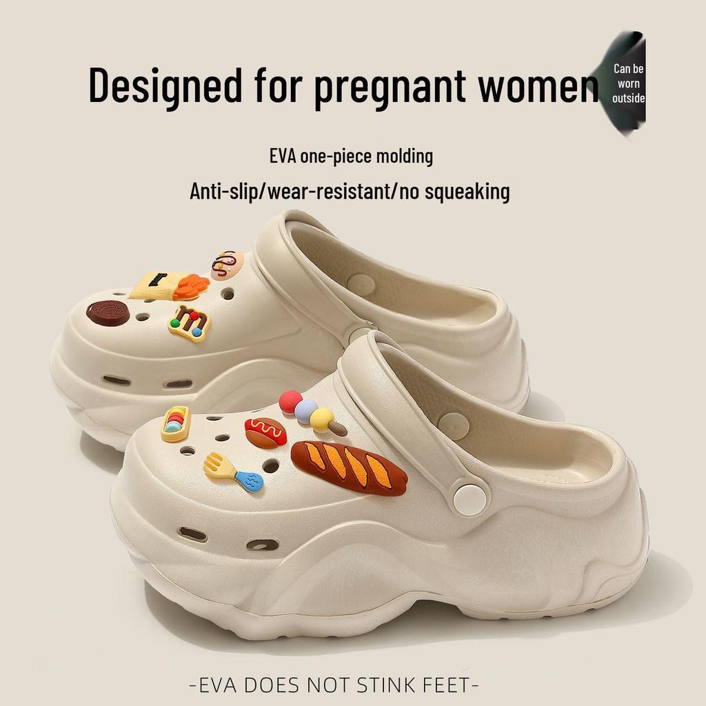 Новые летние женские Crocs 2025: Поддержка свода стопы, Толстая подошва, Внешний слой из ЭВА, Нескользящая, Мягкая подошва.