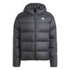 Мужская куртка Adidas Essentials из пуха средней плотности с капюшоном MKW49 Черная (HZ4429) Дж/Л