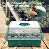 12 Hole Plant Seed Grows Box Nursery Seedling  Garden Yard Tray Hot
