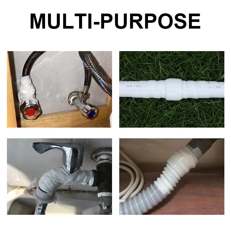 1 шт. Прочная водонепроницаемая лента, самоклеящаяся ремонтная лента, силиконовая лента высокого давления, резиновая изоляционная лента против протечек