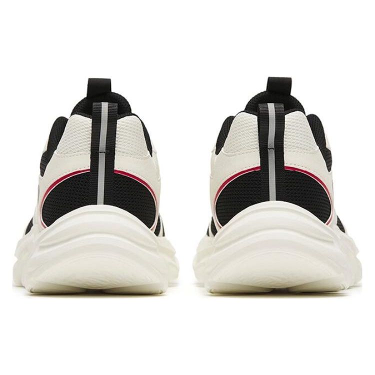 Anta Беговая серия Модные удобные универсальные амортизирующие нескользящие износостойкие низкие кроссовки для бега мужские кроссовки белые черные 112245575-3