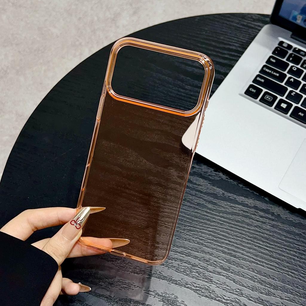 Не желтеющий прозрачный чехол для Iphone 17 Pro Max Air 16E 16 E 15 Plus 14 13 12 11 17Pro 16Pro 17E Чехол для телефона Жесткая задняя крышка из ПК Аксессуары для телефона