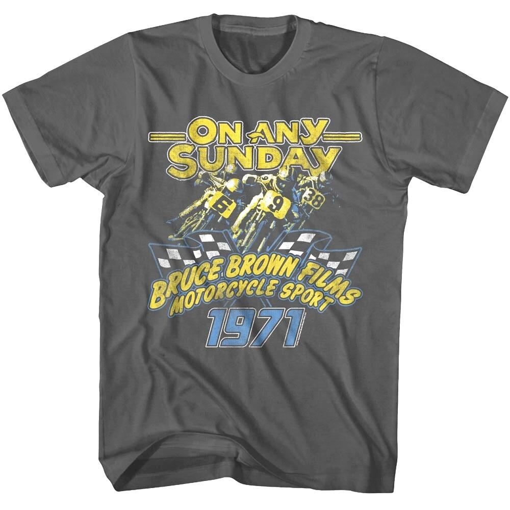 On Any Sunday Motorcycle Racers 1971 Men T Shirt