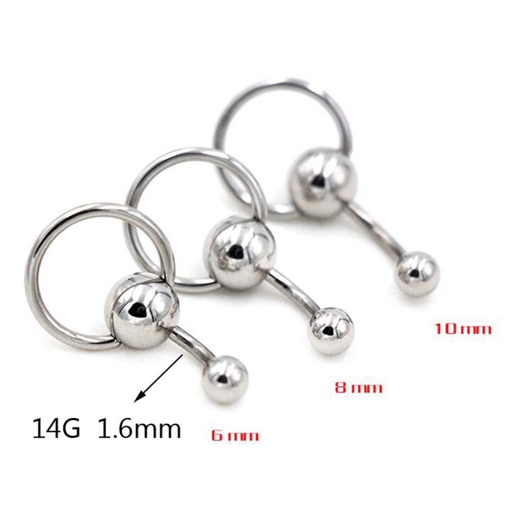 Punk Sexy Earrings Ball 1 Pc Surgical Steel Belly Button Rings Navel Piercing Body Piercing Jewelry
