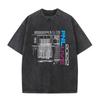 Washed Vintage Rap Band PNL Tour  Tshirts Famous Le Monde Chico Album Tshirt Men Women Hip Hop Fashion Oversized T Shirts