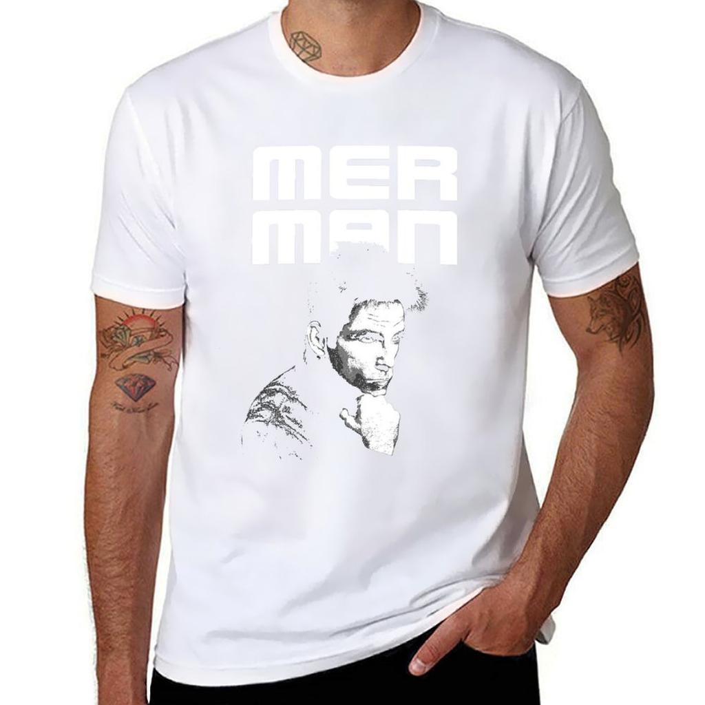 Мужская футболка Mer T-Shirt Устойчивая к пятнам Повседневная футболка