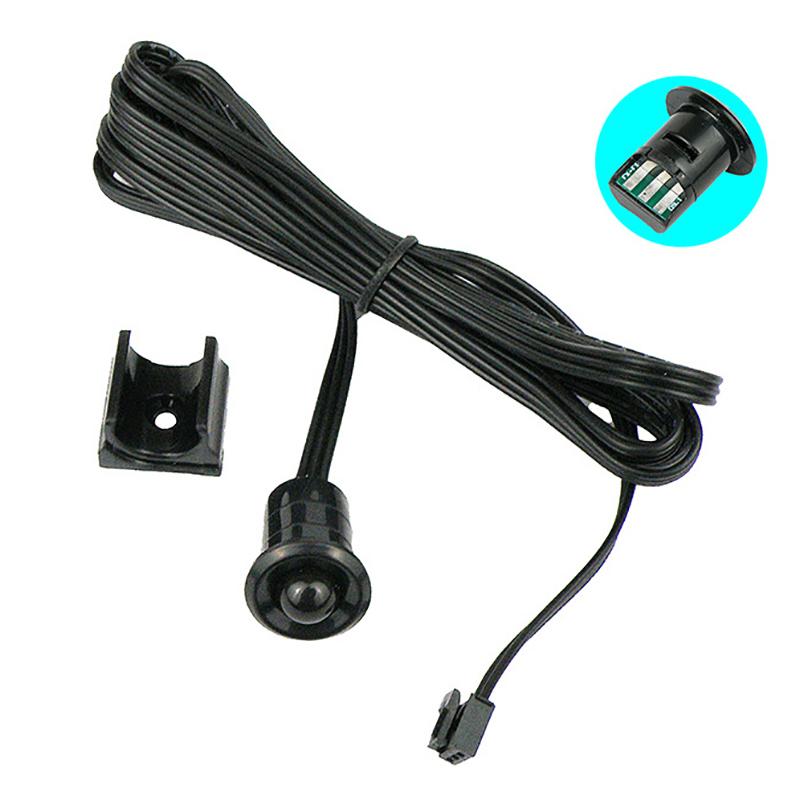 Мини светодиодный светильник для шкафа с датчиком, 12 В 24 В, сенсорное/маховое/ИК-движение/включение/выключение от двери, управление кухонным шкафом