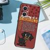 DACHSHUND Case For OPPO Reno 13 F 12 12F 11 8T 7 8 10 Pro OPPO Find X8 X6 Pro X3 X5 Lite Phone Cover