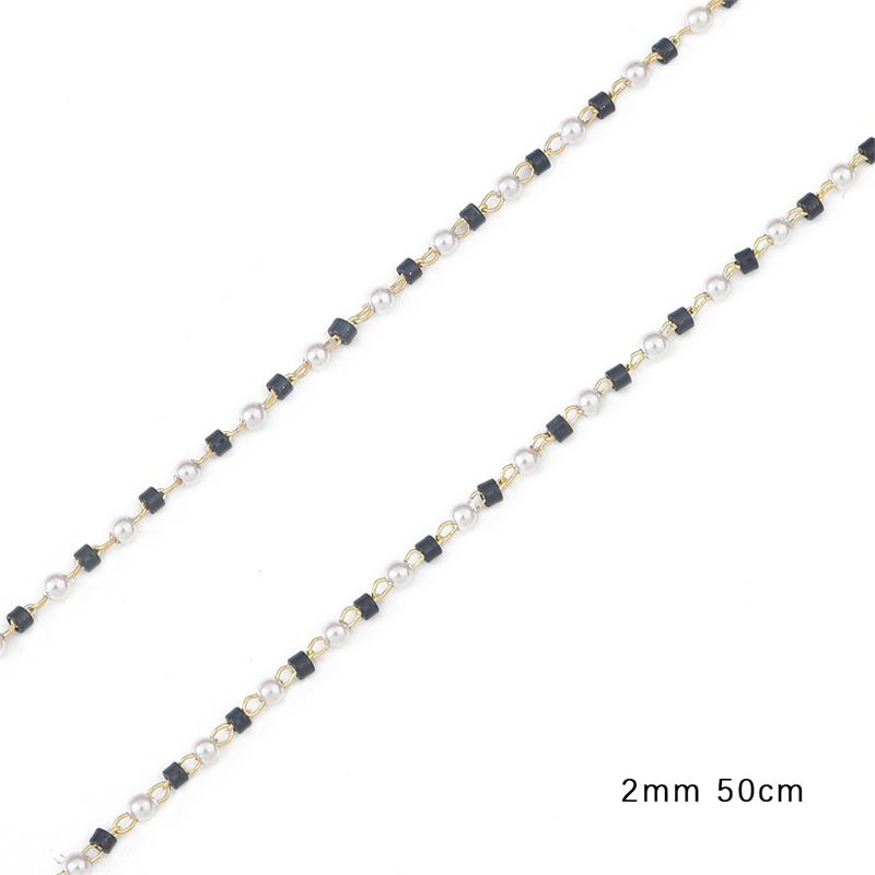 50 см медная цепочка на руку, подвеска для DIY ожерелья, браслета, аксессуары для изготовления ювелирных изделий, принадлежности ручной работы