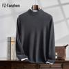Fanzhen Men's 100% Cashmere Mock Neck Sweater