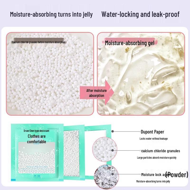 Anti-Mold Dehumidifying Bag for Moisture Absorption In Dorms, Homes & Wardrobes