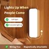 Human Sensing Night Light Led Household Wardrobe Light Magnet Adsorption Long-Lasting Battery Life Lamp