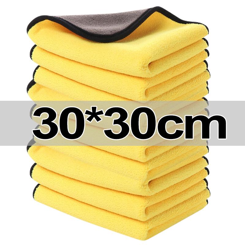 12/1 шт. Полотенце из микрофибры для мытья автомобиля, Водопоглощающее, для Детализации и Чистки Стекол Автомобиля, Салфетки для Авто, Полотенца для Сушки, Салфетки для Мытья