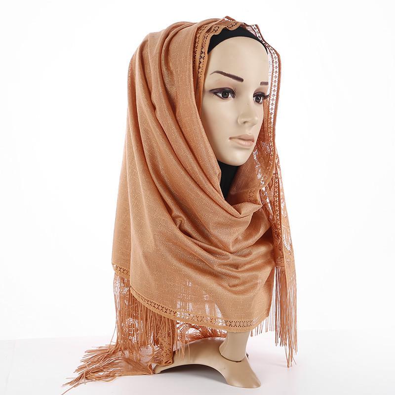 Women's Fashion Fringed Printed Cotton Parisian Shawl Soft Beach Towel Scarf