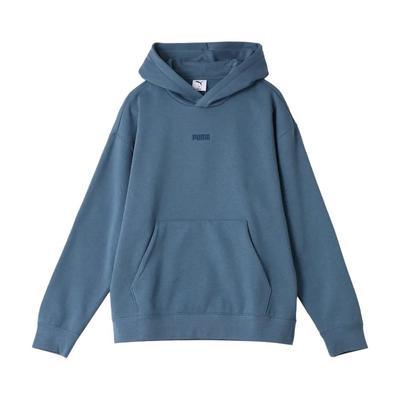 Puma Худи ESS с завышенным кроем FW25 Свободные мужские худи Синий 690641-17