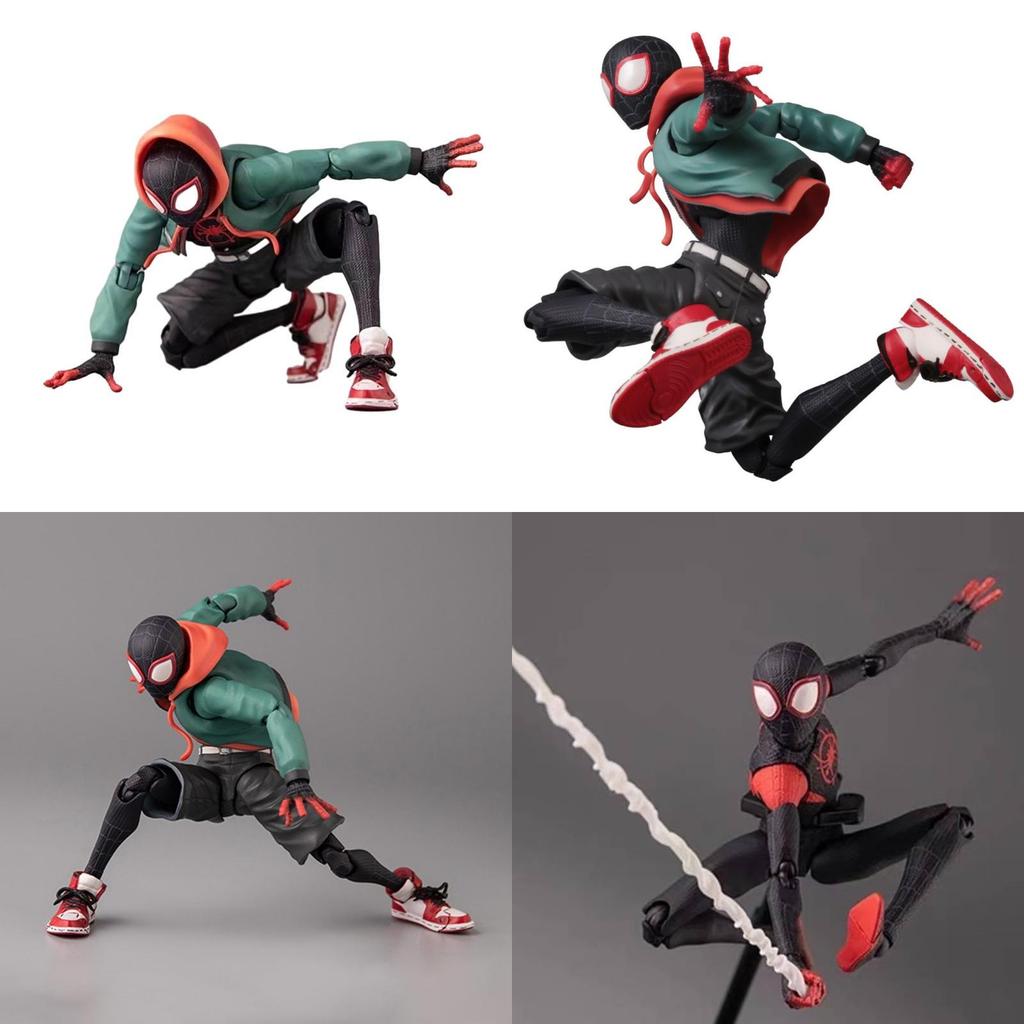 Marvel Shf Человек-паук Параллельная Вселенная 2 Майлз ПВХ Фигурка Действия Модель Оптом/Дропшиппинг
