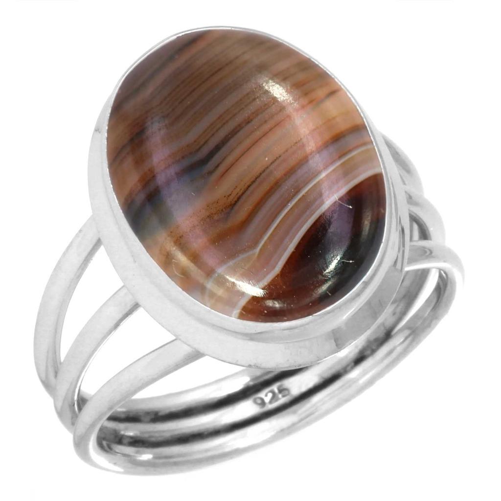 Кольцо из стерлингового серебра 925 пробы с драгоценными камнями, ювелирные изделия ручной работы, подарок на День матери, амазонит, ангелит, голубой опал, ботсванский агат, мохаве, лазурит, хризоколла