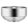 DISHJOY Двустенная изолированная миска из нержавеющей стали 304