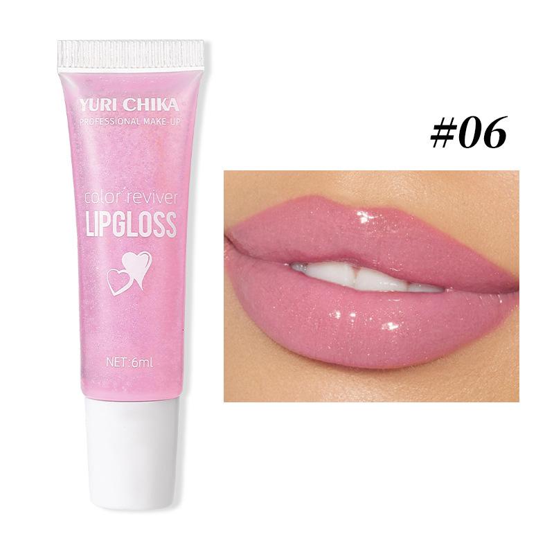YURI CHIKA Прозрачное масло для губ, долговечная увлажняющая помада для ухода за губами, пухлая маска для губ, макияж