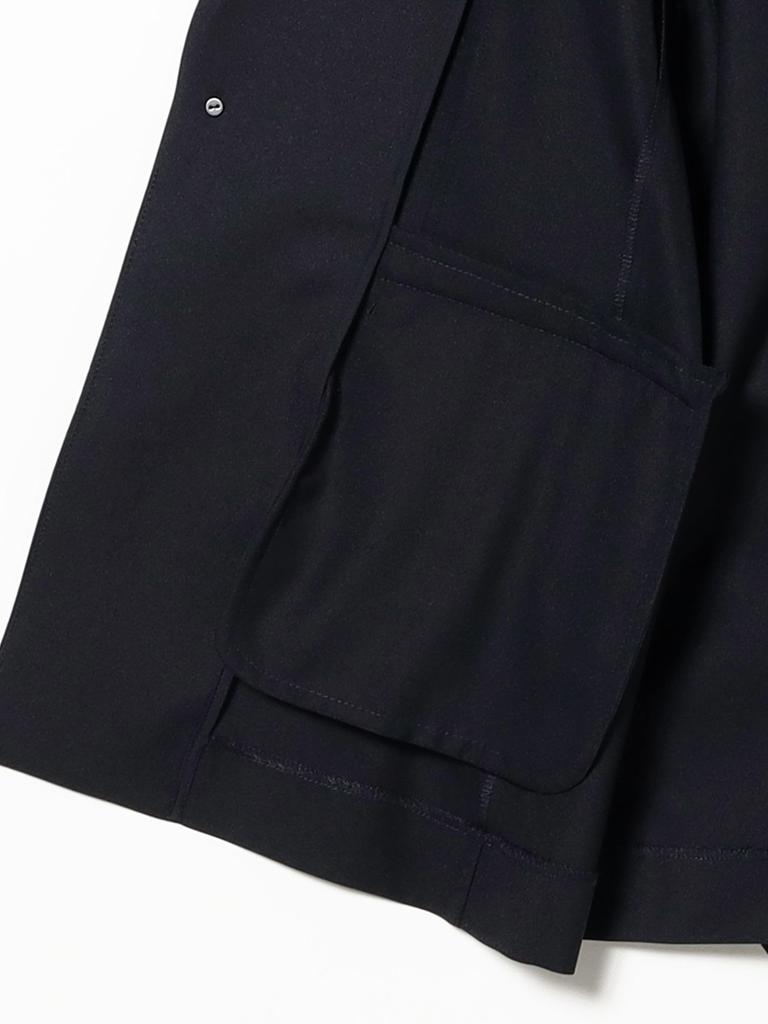 В:MING LIFE STORE от BEAMS Женский темно-синий жакет с рукавом три четверти (Размеры S-M)