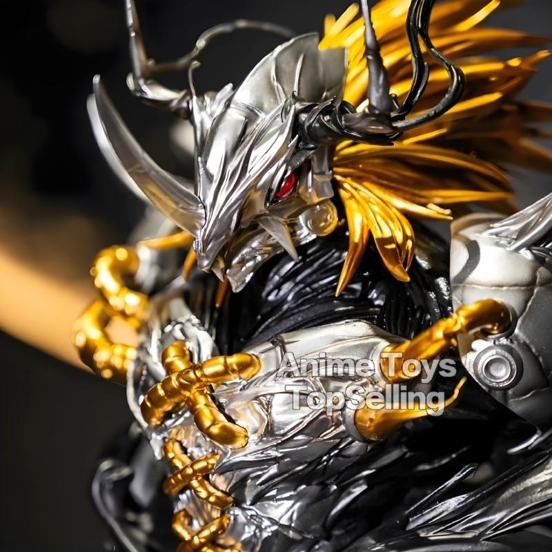37cm/14.6in Anime Digimon Adventure Figure Huge Dark War Greymon Figure PVC Collection Model Toys Gifts