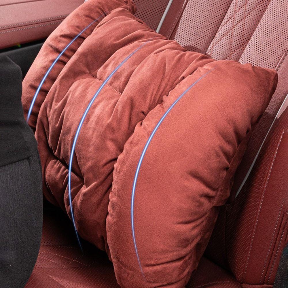 Comfort Car Seat Neck Rest Pillow Universal Lumbar Pillow Support Automotive Interior