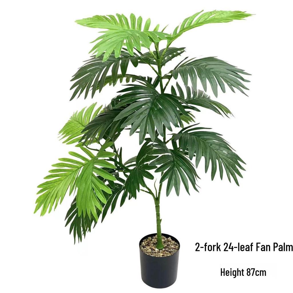 Indoor Areca Palm Simulation: Decorative Faux Tree for Home, Mall, or Hotel